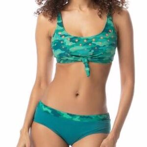 NWT Coco Rave Summer Jade boy cut bikini bottom